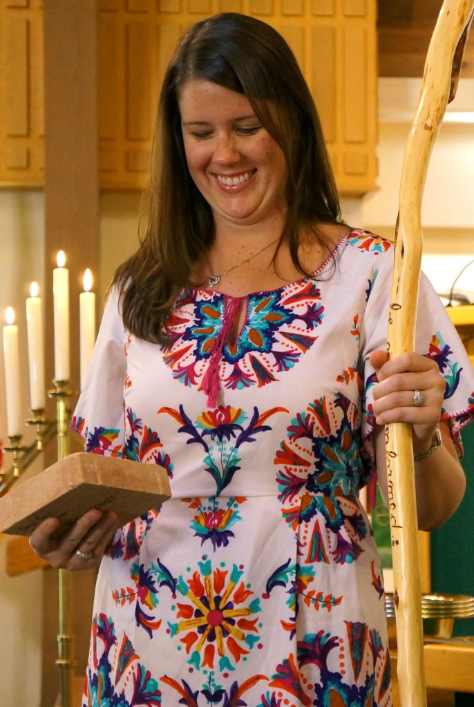 Angela and the stick