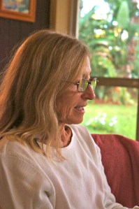 a story on the lanai over a glass of wine and some dinner