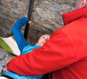 getting ready to kiss