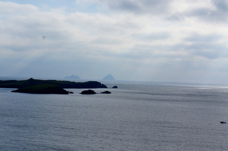 Skelligs on the horizon