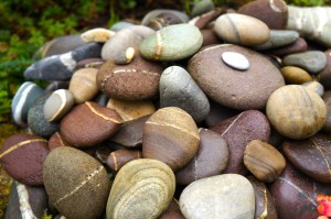 Rossbeigh stones at Kells house