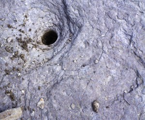 hole in the rock - now cleared of debris by Bruce - lighthouse beach, Valentia Island