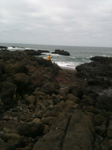 Patricia's picture of Phil at Yachats