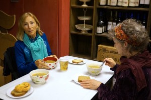 Patricia & Mary at Clodagh's in Glendalough