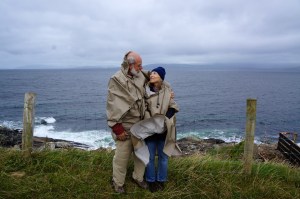 Phil & Patricia at Toabb Coille B&B - blowin' in the wind of Dingle Bay