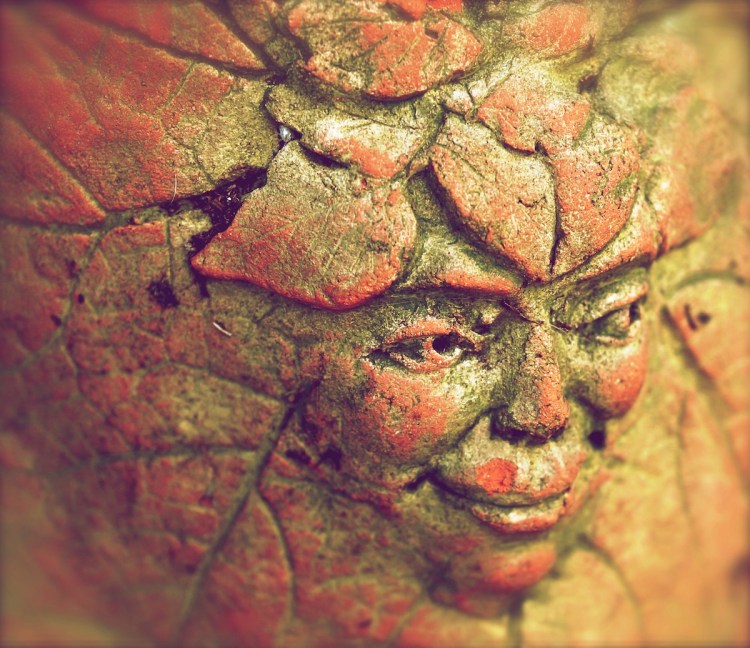 porch watcher - more alive with reds&greens