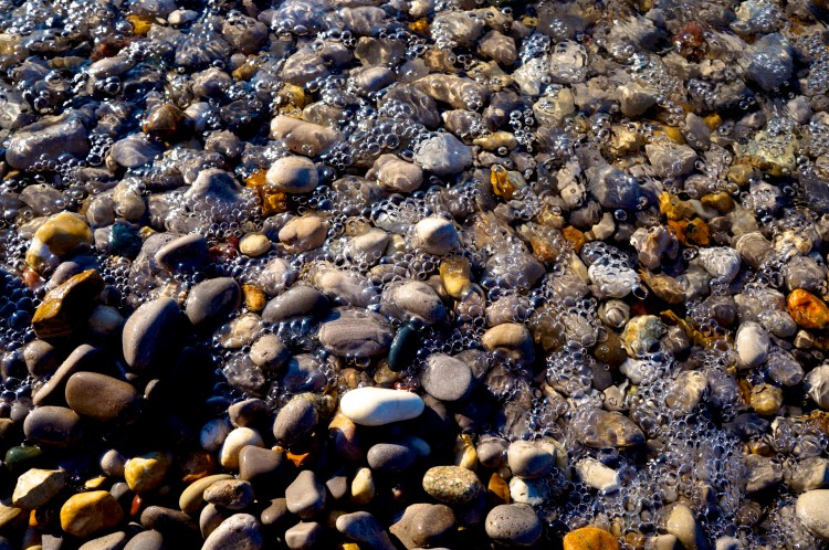 bubbles & beach stones.jpg