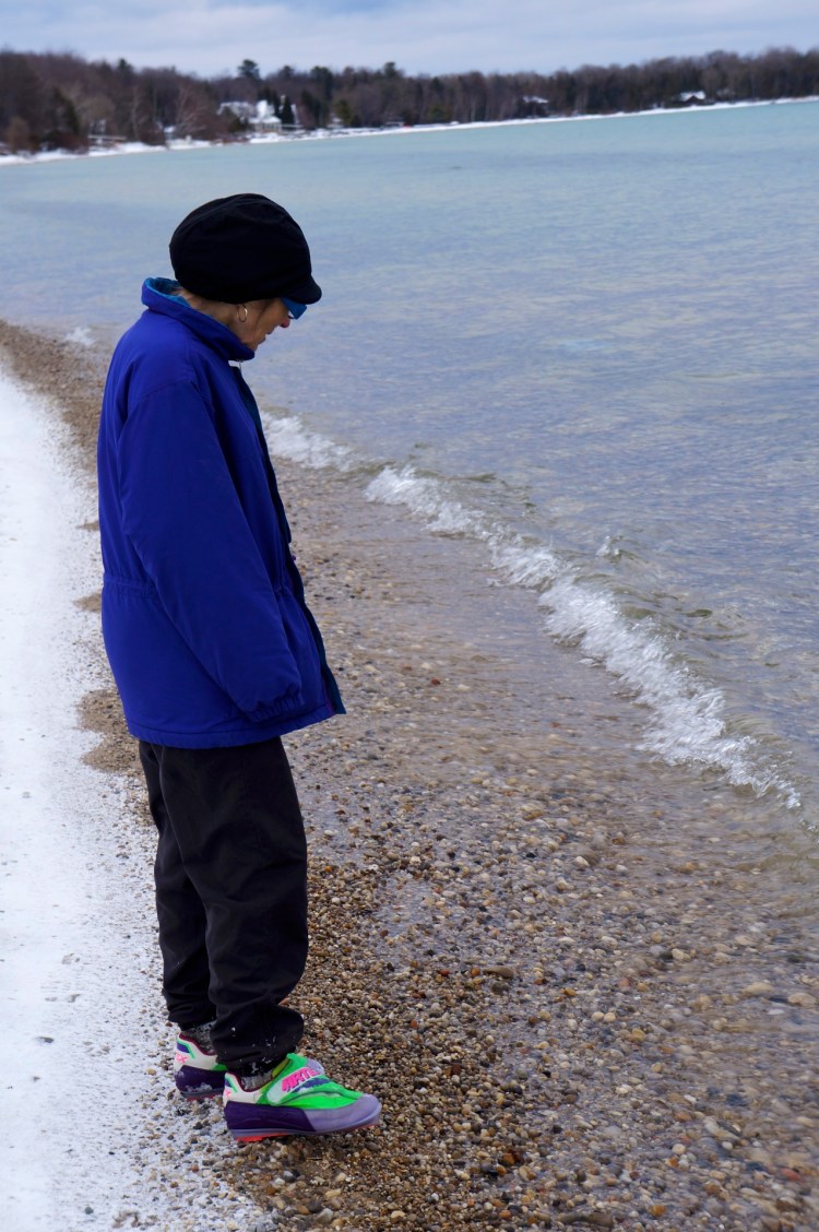 Patricia - North Shore Road - New Year's Day, Northport, MI.jpg