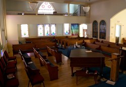 Saturday afternoon before Palm Sunday the last Sunday of Worship-in-the-round  with the Circle of God's love as our center - at least for now - March 19, 2016.jpg